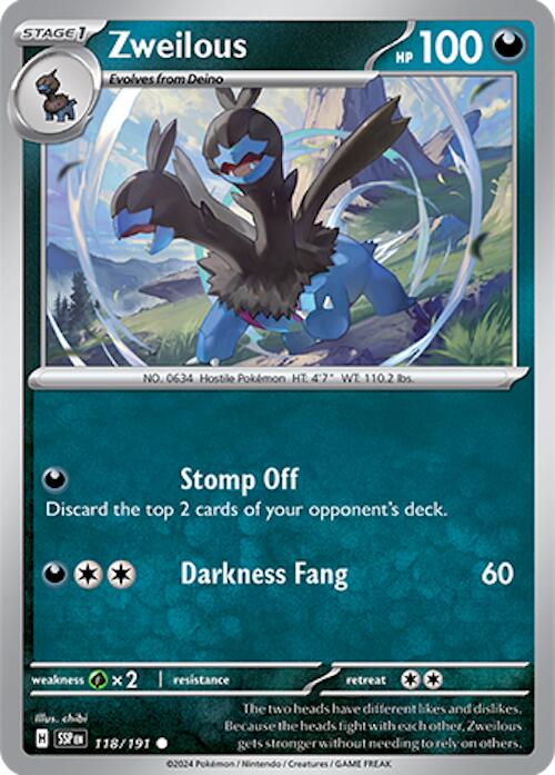 Zweilous - 118/191 - (SV08: Surging Sparks)
