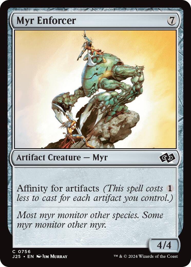 Myr Enforcer - 756 - (Foundations Jumpstart)