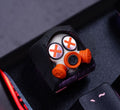 Hot Keys Project HKP Specter Crosseyes Grey / Bone Artisan Keycap