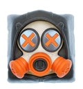 Hot Keys Project HKP Specter Crosseyes Grey / Bone Artisan Keycap