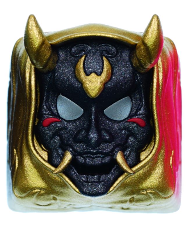Hot Keys Project HKP Hannya Golden Artisan Keycap