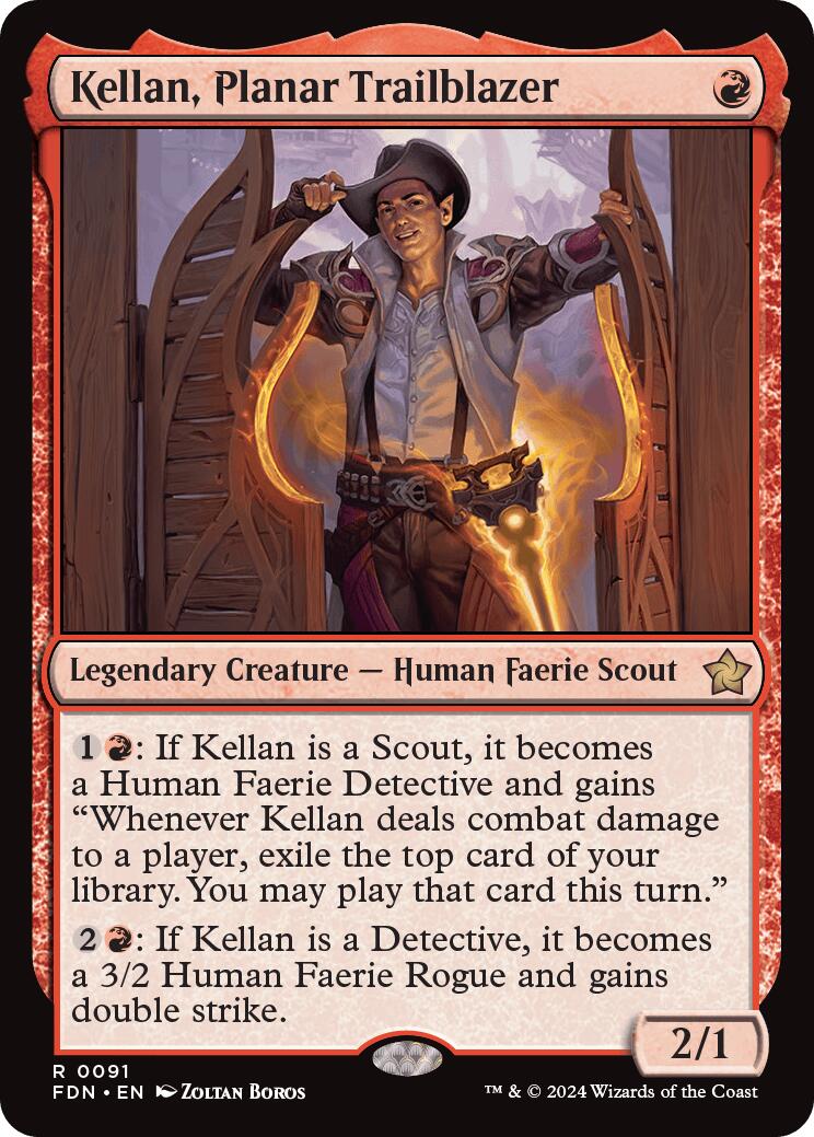 Kellan, Planar Trailblazer - 91 - (Foundations)