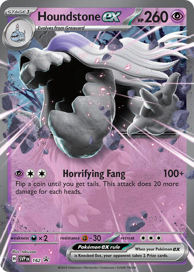 Houndstone Ex 162 Sv Scarlet Violet Promo Cards Holofoil