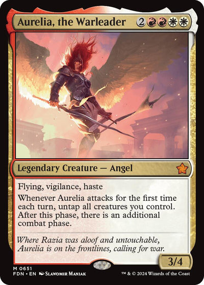 Aurelia, the Warleader - 651 - (Foundations)