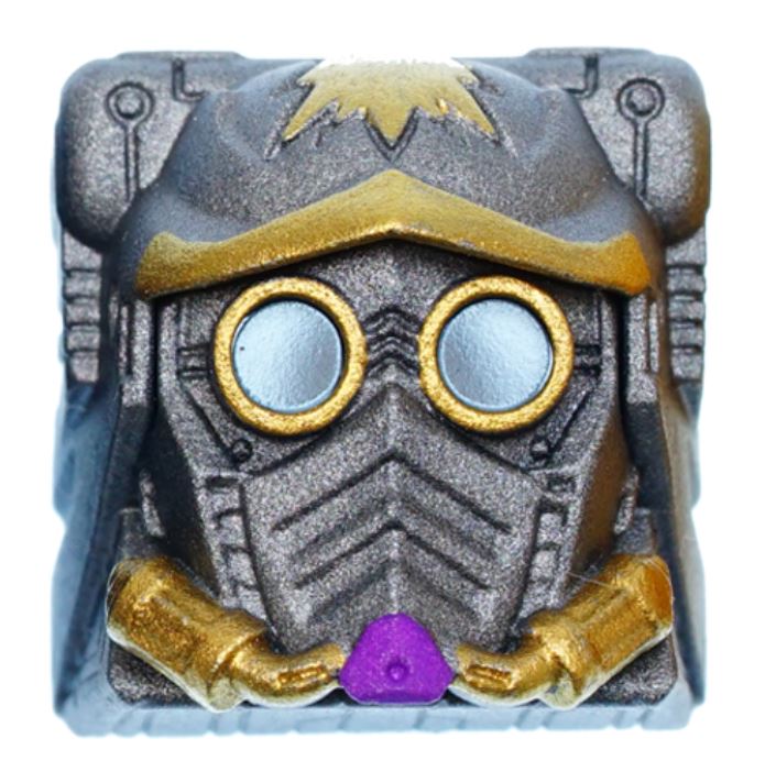Hot Keys Project HKP Bounty Hunter Obsidian Artisan Keycap