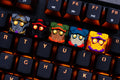 Hot Keys Project HKP Bounty Hunter Yellow / Purple Artisan Keycap