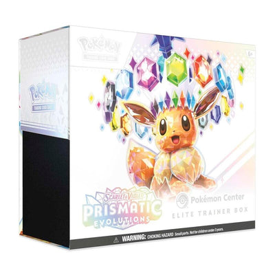 Pokemon - Scarlet & Violet - Prismatic Evolutions - POKEMON CENTER Elite Trainer Box