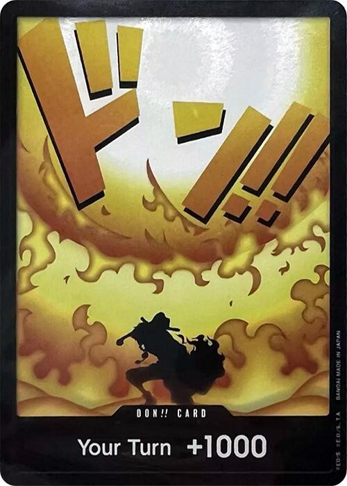DON!! Card (Portgas.D.Ace) (Devil Fruits Collection Vol. 2) - 2 - (One Piece Promotion Cards)