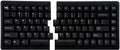Mistel White on Black 119 Key OEM Profile Double Shot PBT Keycap Set