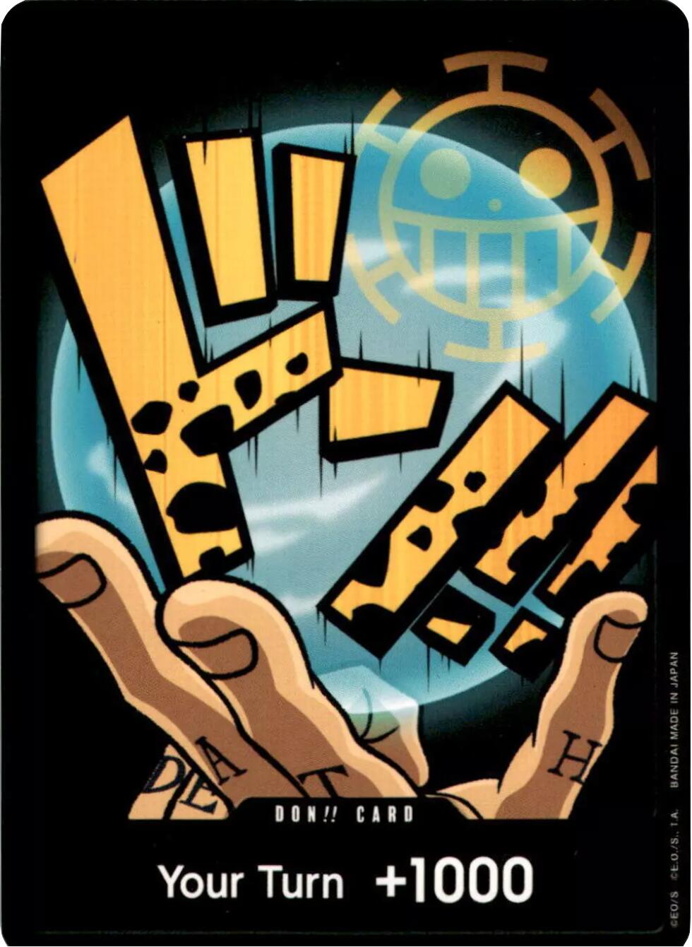 DON!! Card (Trafalgar Law) - - (Premium Booster -The Best-)