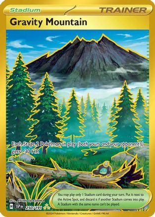 Gravity Mountain 250 191 250 Sv08 Surging Sparks Holofoil