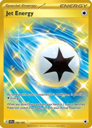 Jet Energy 252 Sv08 Surging Sparks Holofoil