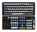 Meko Pop Side Print 108 Key OEM Profile Laser Etched PBT Keycap Set