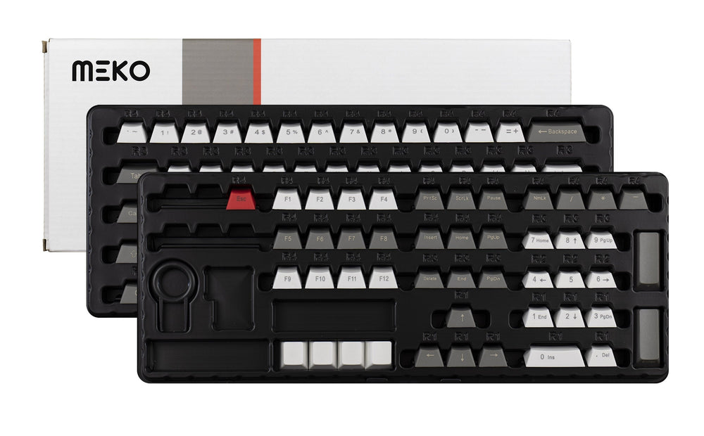 Meko Fly Side Print 108 Key ODM Profile Laser Etched PBT Keycap Set