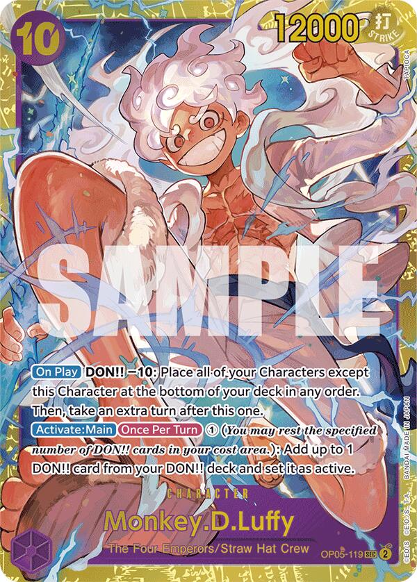 Monkey.D.Luffy (OP05-119) (Reprint) - OP05-119 - (Premium Booster -The Best-)