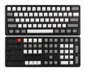 Meko Fly 108 Key ODM Profile Laser Etched PBT Keycap Set