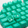 Tai-Hao Jelly Jade Haunted Translucent 152 Key Cubic Profile Double Shot ABS Keycap Set