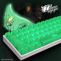 Tai-Hao Slime Sprout Haunted Translucent 152 Key Cubic Profile Double Shot ABS Keycap Set