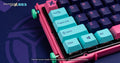 Shurikey Hanzo 003 65% Bluetooth White LED Double Shot ABS EC Mechanical Keyboard