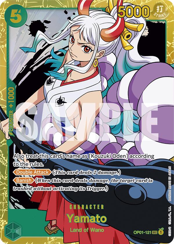 Yamato (OP01-121) (Reprint) - OP01-121 - (Premium Booster -The Best-)