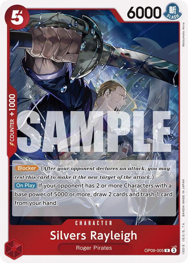 Silvers Rayleigh - OP09-005 - (Emperors in the New World)