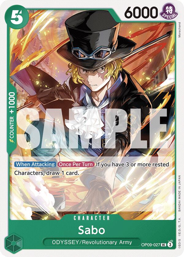 Sabo (027) - OP09-027 - (Emperors in the New World)