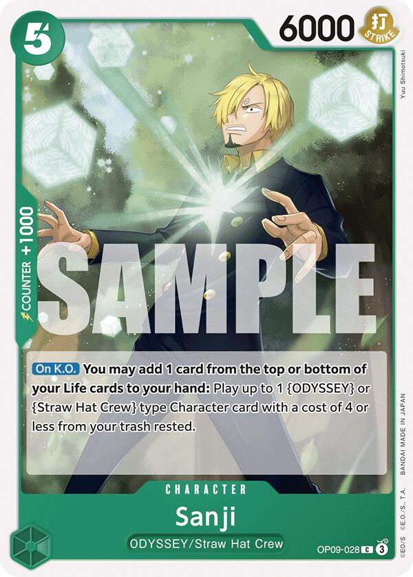 Sanji (028) - OP09-028 - (Emperors in the New World)