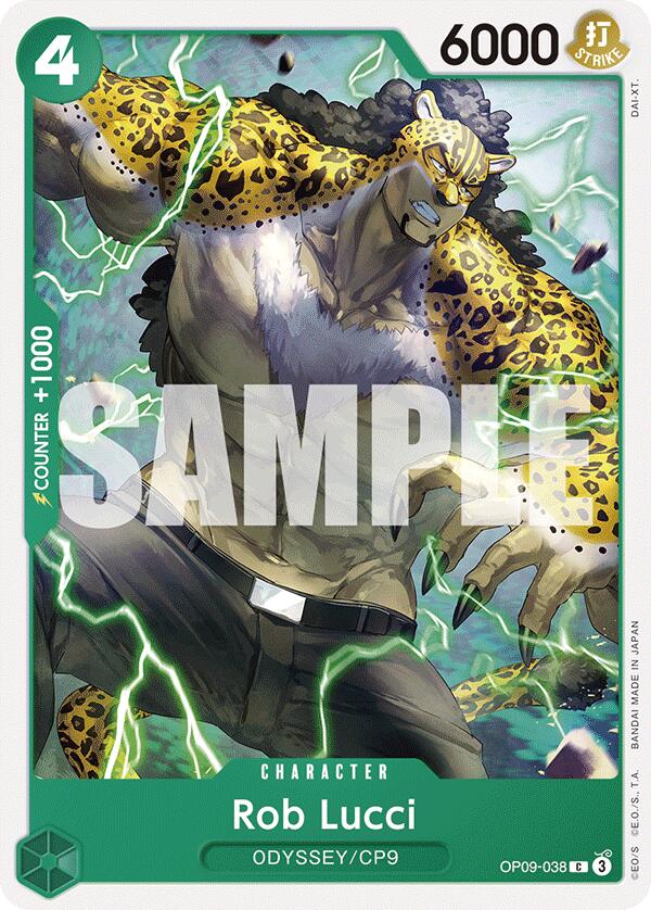 Rob Lucci (038) - OP09-038 - (Emperors in the New World)