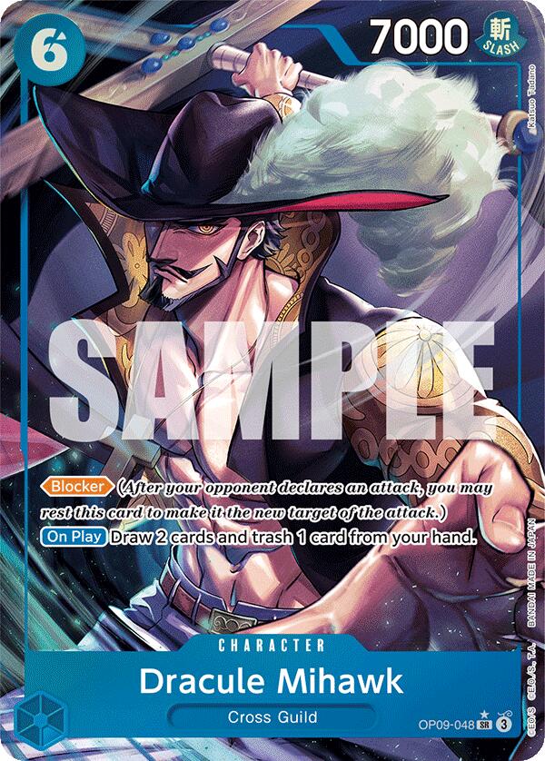 Dracule Mihawk (Parallel) - OP09-048 - (Emperors in the New World)