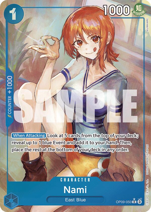 Nami (050) (Parallel) - OP09-050 - (Emperors in the New World)