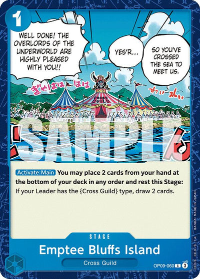 Emptee Bluffs Island - OP09-060 - (Emperors in the New World)