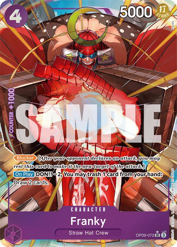 Franky (Parallel) - OP09-072 - (Emperors in the New World)