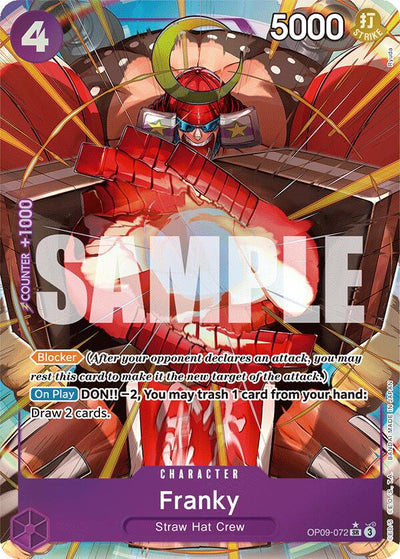Franky (Parallel) - OP09-072 - (Emperors in the New World)