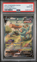 2021 Pokemon SWSH Full Art Golurk V #182 Evolving Skies PSA 10