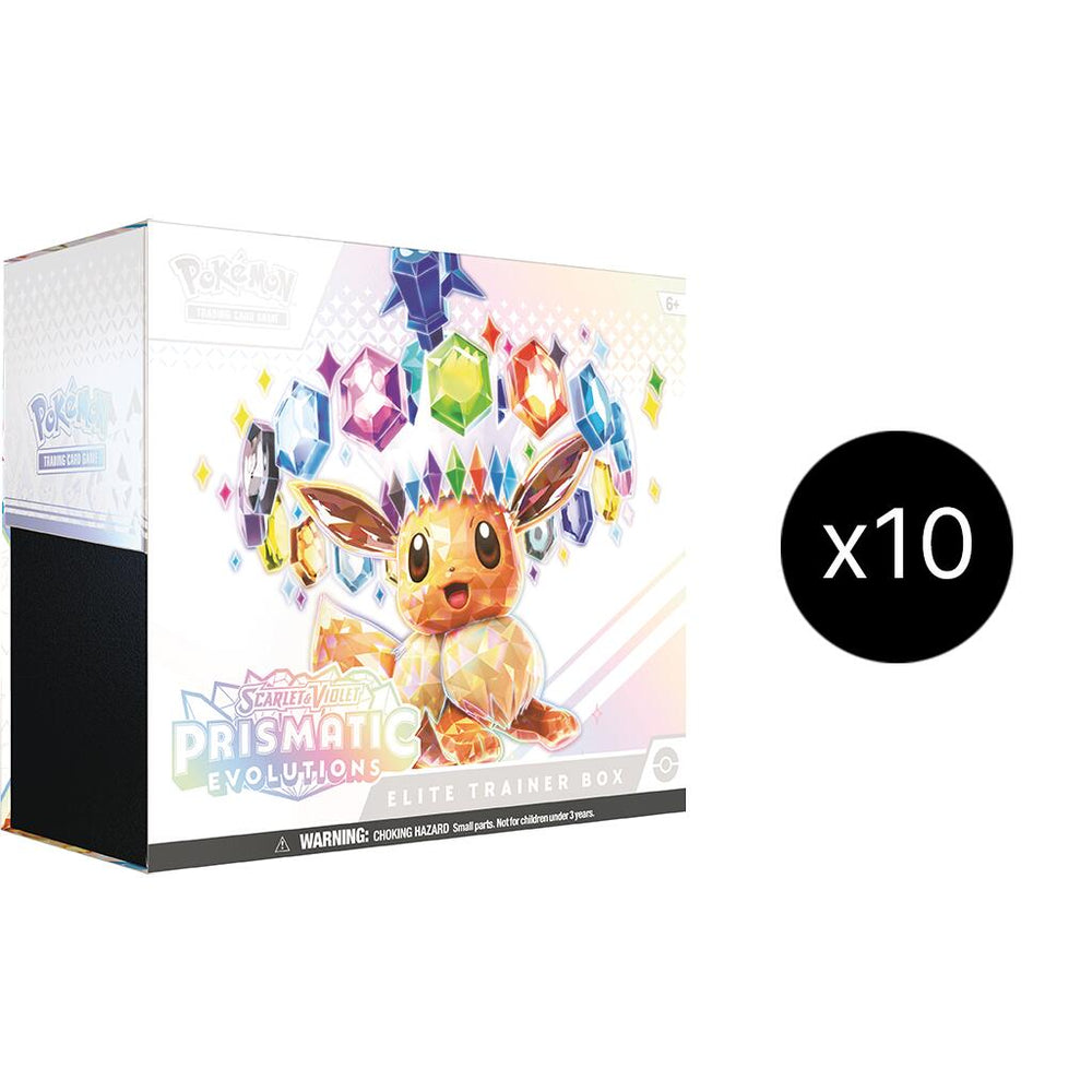 Pokemon TCG: Prismatic Evolutions Elite Trainer Box Case