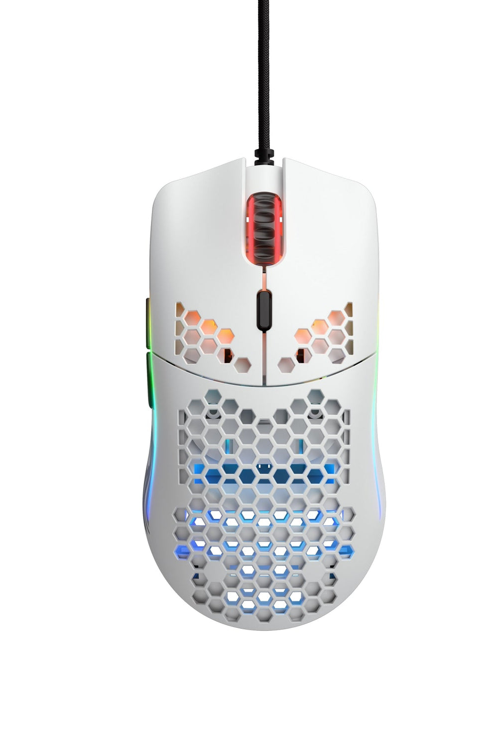 Glorious PC Model O Minus Matte White RGB Wired Mouse