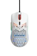 Glorious PC Model O Minus Matte White RGB Wired Mouse