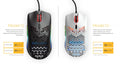 Glorious PC Model O Minus Matte White RGB Wired Mouse
