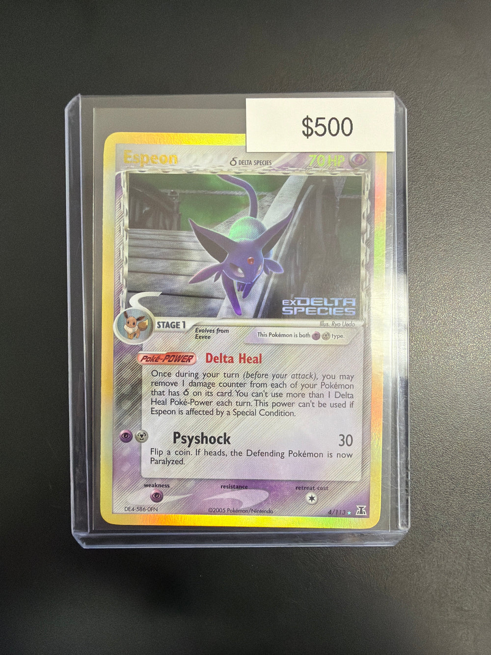 Pokemon Delta Species Espeon #4/113