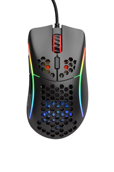 Glorious PC Model D Minus Matte Black RGB Wired Mouse