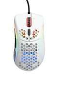 Glorious PC Model D Minus Matte White RGB Wired Mouse