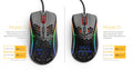 Glorious PC Model D Minus Matte White RGB Wired Mouse