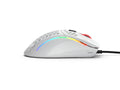 Glorious PC Model D Minus Glossy White RGB Wired Mouse