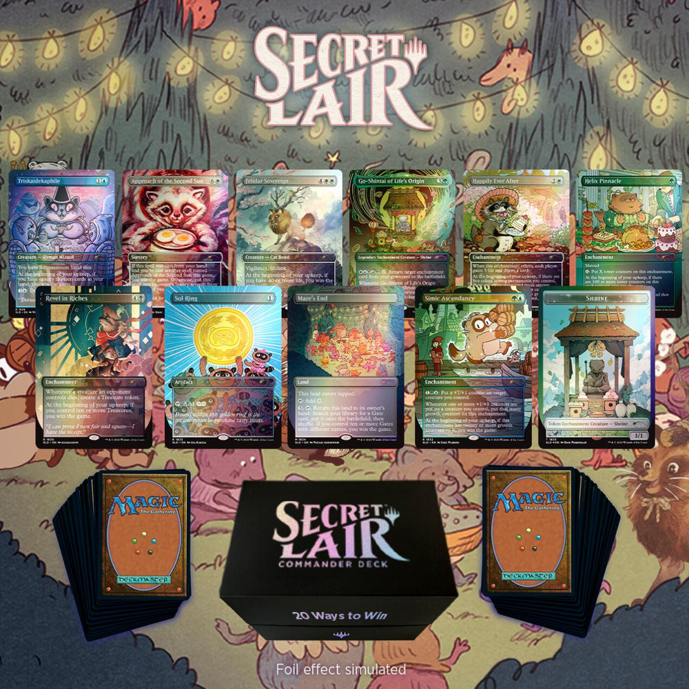 Magic: The Gathering - Secret Lair Commander Deck: 20 Ways to Win