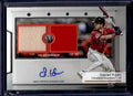 2024 Topps Museum Collection Steven Kwan #SWDRA-SK Patch Autograph /295