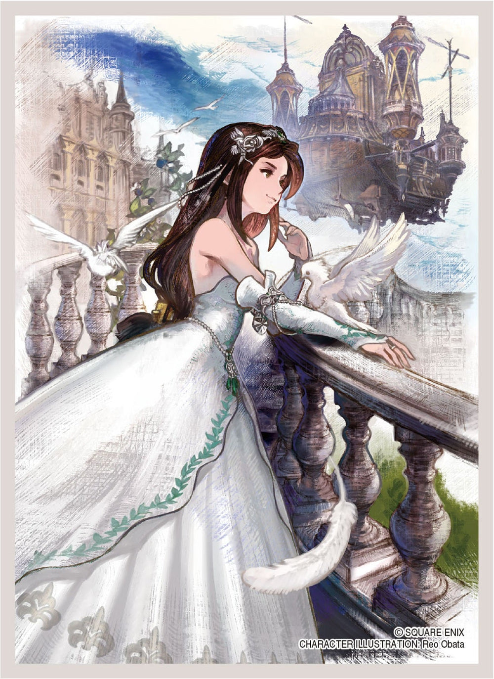 FINAL FANTASY Card Sleeves - Standard Size - 100ct - Series 3 - Garnet