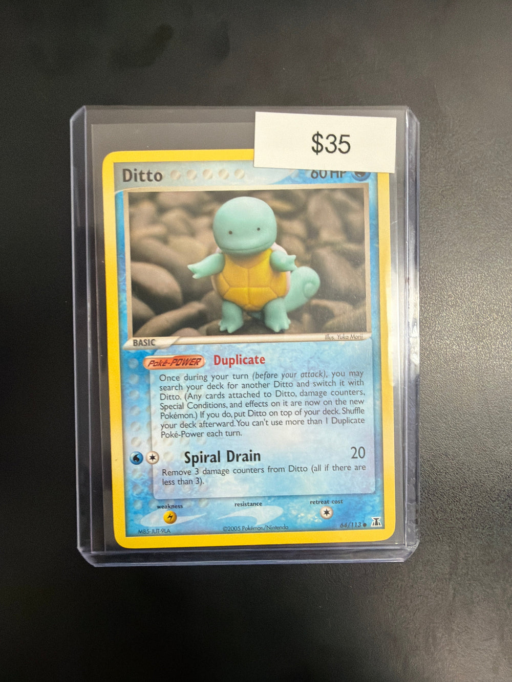 Pokemon Ditto As Squirtle 64/113