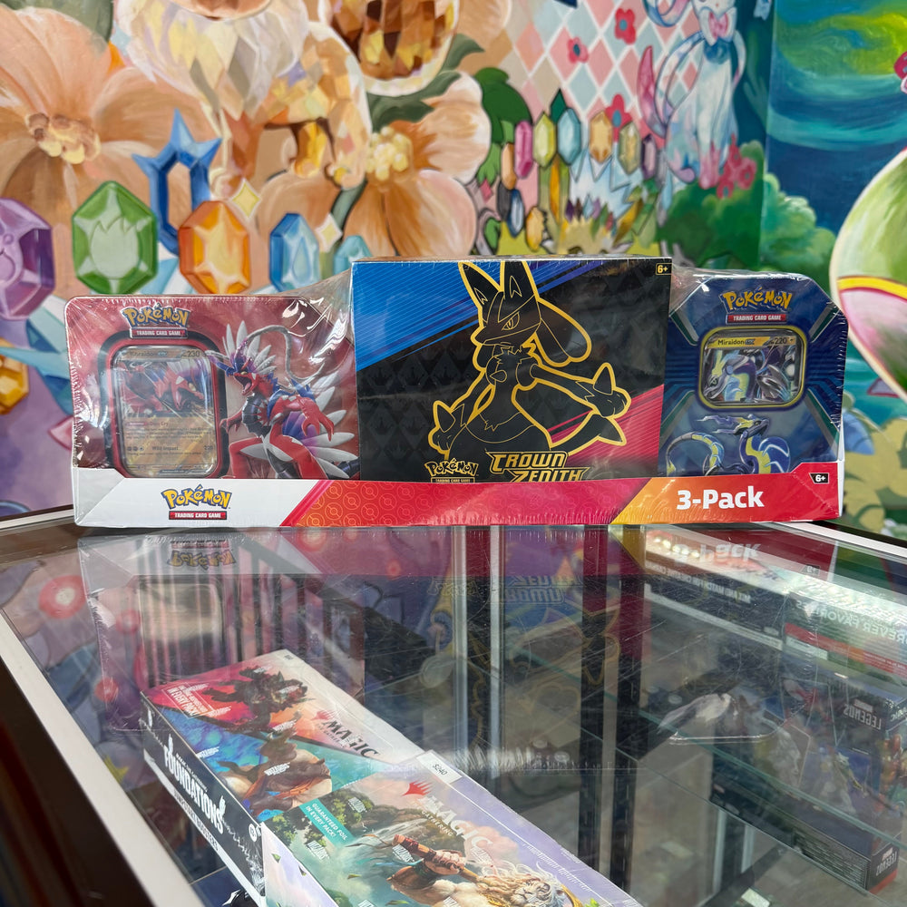 Pokemon Crown Zenith Elite Trainer Box + 2 Packs 3-Pack