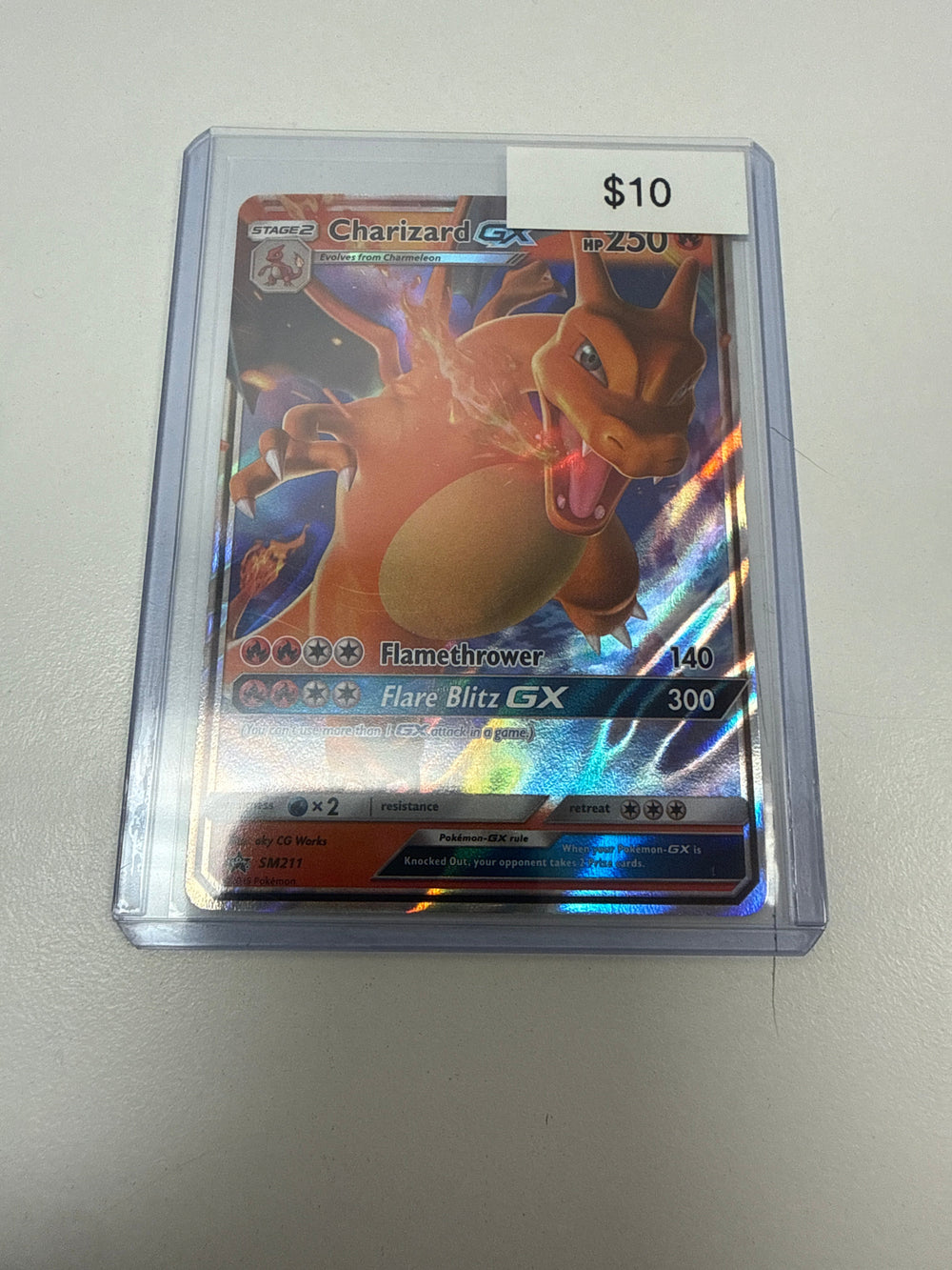 Pokemon Charizard Gx #sm211