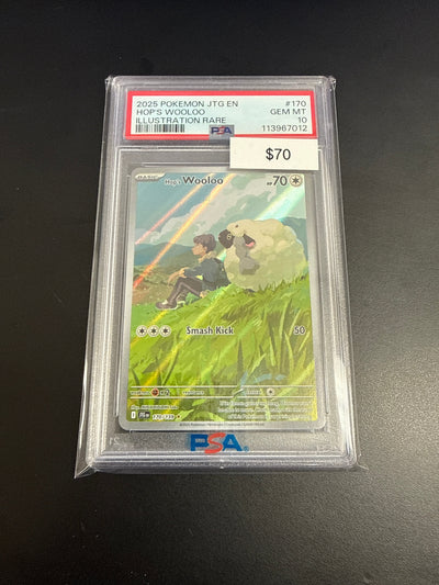 Pokemon Hop’s Wooloo #170/159 PSA 10